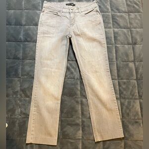 👖Gray Levi's Slender Straight 526 Jeans (altered)